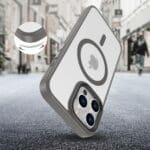 Tech-Protect Magmat MagSafe Matte Titanium iPhone 16 Pro Max Tok