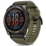 Tech-Protect Nylon Classic Garmin Fenix 5X / 5X Plus / 6X / 6X Pro / 7X / 8 (51 mm) Olive Green