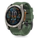 Tech-Protect Silicone Garmin Fenix 5S / 5S Plus / 6S / 6S Pro / 7S / 8 (43 mm) Military Green