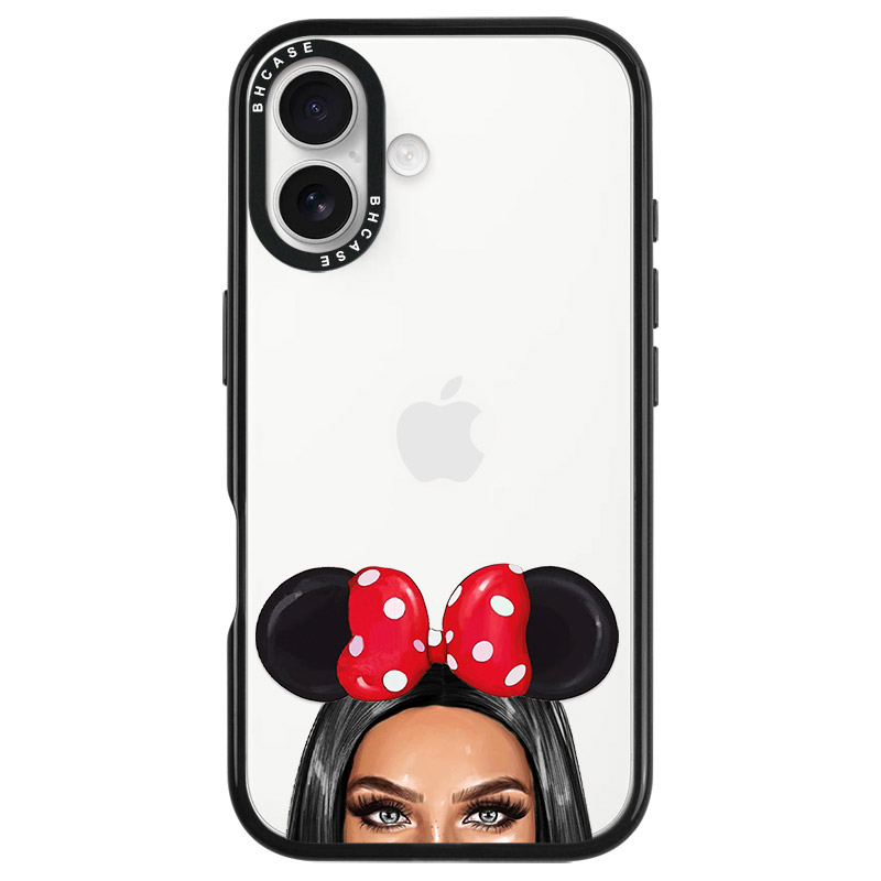 Black Haired Girl With Ribbon iPhone 16 Tok