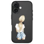 Blonde Back Girl iPhone 16 Tok