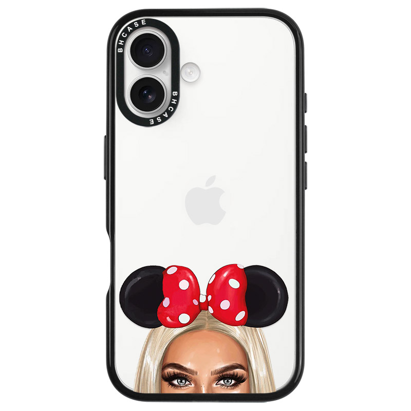 Blonde Girl With Ribbon iPhone 16 Tok