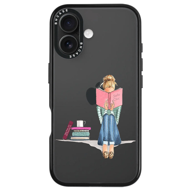 Books Girl iPhone 16 Tok