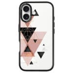 Geometric Pink iPhone 16 Tok