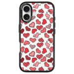 Hearts Red iPhone 16 Tok