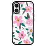 Pink Floral iPhone 16 Tok