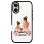 Queens Brown Hair iPhone 16 Tok