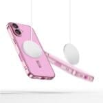 Tech-Protect Magflex MagSafe Shiny Rose iPhone 16 Tok