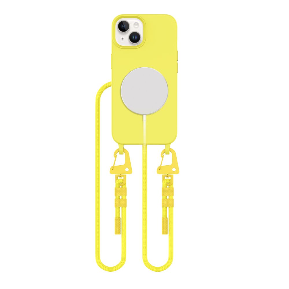 Tech-Protect Magnecklace MagSafe Canary Yellow iPhone 13 Tok