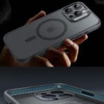 ESR Classic Pro Set Halolock MagSafe Frosted Grey iPhone 16 Pro Max Tok