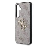 Guess PU 4G Metal Logo Pink Samsung Galaxy S25 Plus Tok
