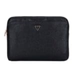 Guess PU Grained Triangle Logo NoteBook 14" Black