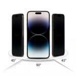 Hofi Anti Spy Glass Pro+ 2-Pack Plus Privacy Samsung Galaxy S25 Plus