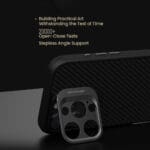Nillkin CarboProp Aramid Magnetic Apple Black iPhone 16 Pro Tok