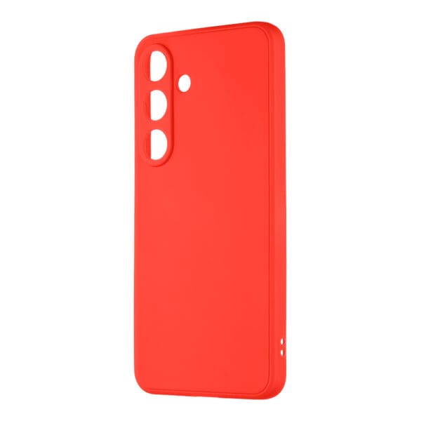 OBAL:ME Matte TPU Red Samsung Galaxy S25 Tok
