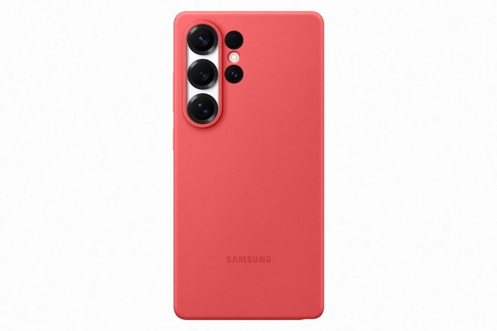 Samsung EF-PS938CRE Silicone Red Galaxy S25 Ultra Tok
