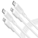 Spigen Durasync Mfi Lightning Cable 2-Pack 100Cm White