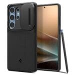 Spigen Optik Armor Black Samsung Galaxy S25 Ultra Tok