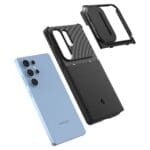 Spigen Optik Armor Black Samsung Galaxy S25 Ultra Tok