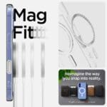 Spigen Ultra Hybrid ”T” Mag MagSafe White iPhone 16 Tok