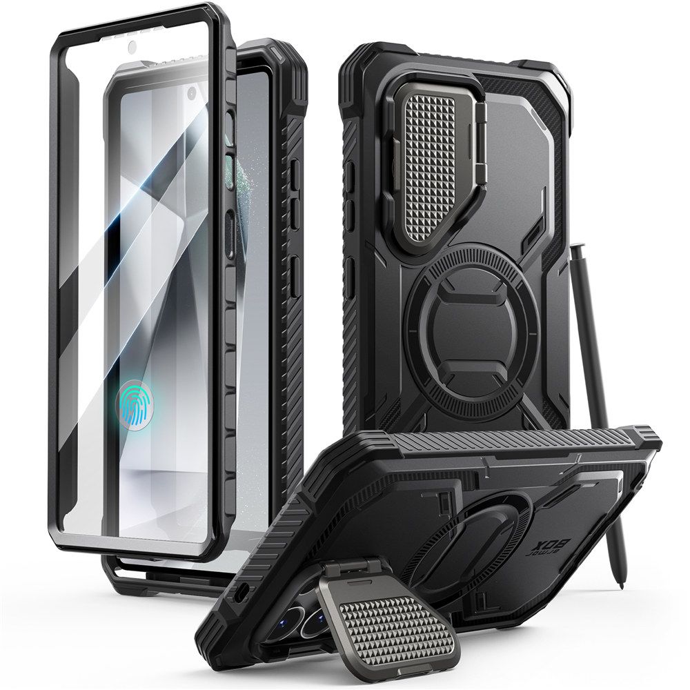 Supcase Iblsn Armorbox Mag MagSafe Black Samsung Galaxy S25 Ultra Tok