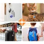 Tech-Protect Icon 4-Pack Apple Airtag Clear