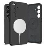 Tech-Protect Liquid Silicone MagSafe Black Samsung Galaxy S25 Tok