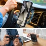 Tech-Protect Liquid Silicone MagSafe Black Samsung Galaxy S25 Tok