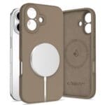 Tech-Protect Liquid Silicone MagSafe Chocolate Brown iPhone 16 Tok
