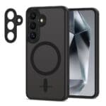 Tech-Protect Magcam MagSafe Matte Black Samsung Galaxy S25 Tok