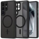 Tech-Protect Magcam MagSafe Matte Black Samsung Galaxy S25 Ultra Tok