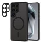 Tech-Protect Magcam MagSafe Matte Black Samsung Galaxy S25 Ultra Tok