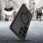 Tech-Protect Magcam MagSafe Matte Black Samsung Galaxy S25 Ultra Tok