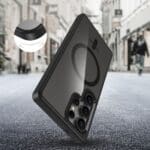 Tech-Protect Magmat MagSafe Black/Clear Samsung Galaxy S25 Ultra Tok