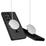 Tech-Protect Magmat MagSafe Matte Black Samsung Galaxy S25 Ultra Tok