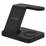 Tech-Protect Qi15W-A37 3In1 Wireless Charger For Android & Apple Black