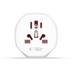 Tech-Protect Universal Travel Adapter From Eu White