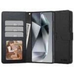 Tech-Protect Wallet Black Samsung Galaxy S25 Tok