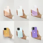 Aurora Case Case For Neon Gel Cover Purple iPhone 13 Pro Max Tok