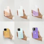 Aurora Case Case For Neon Gel Cover Purple iPhone 13 Pro Max Tok
