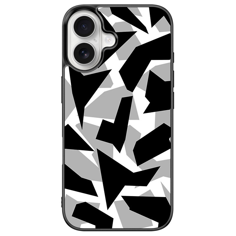 Camo Szürke iPhone 16 Tok