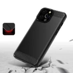 Carbon Case Flexible Cover Tpu Case For Black iPhone 13 Pro Max Tok