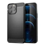 Carbon Case Flexible Cover Tpu Case For Black iPhone 13 Pro Max Tok