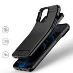 Carbon Case Flexible Cover Tpu Case For Black iPhone 13 Pro Max Tok