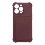 Card Armor Case Pouch Cover For Card Wallet Silicone Air Bag Armor Case Raspberry iPhone 13 Mini Tok