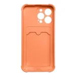 Card Armor Case Pouch Cover For Pro Card Wallet Silicone Air Bag Armor Case Orange iPhone 11 Pro Tok
