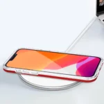 Clear 3in1 Case For Frame Cover Gel Red iPhone 13 Pro Max Tok