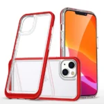 Clear 3in1 Case For Plus Silicone Cover With Frame Red iPhone 14 Plus Tok