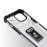 Crystal Ring Case Kickstand Tough Rugged Cover For Black iPhone 12 Mini Tok