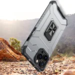 Crystal Ring Case Kickstand Tough Rugged Cover For Black iPhone 12 Pro Max Tok